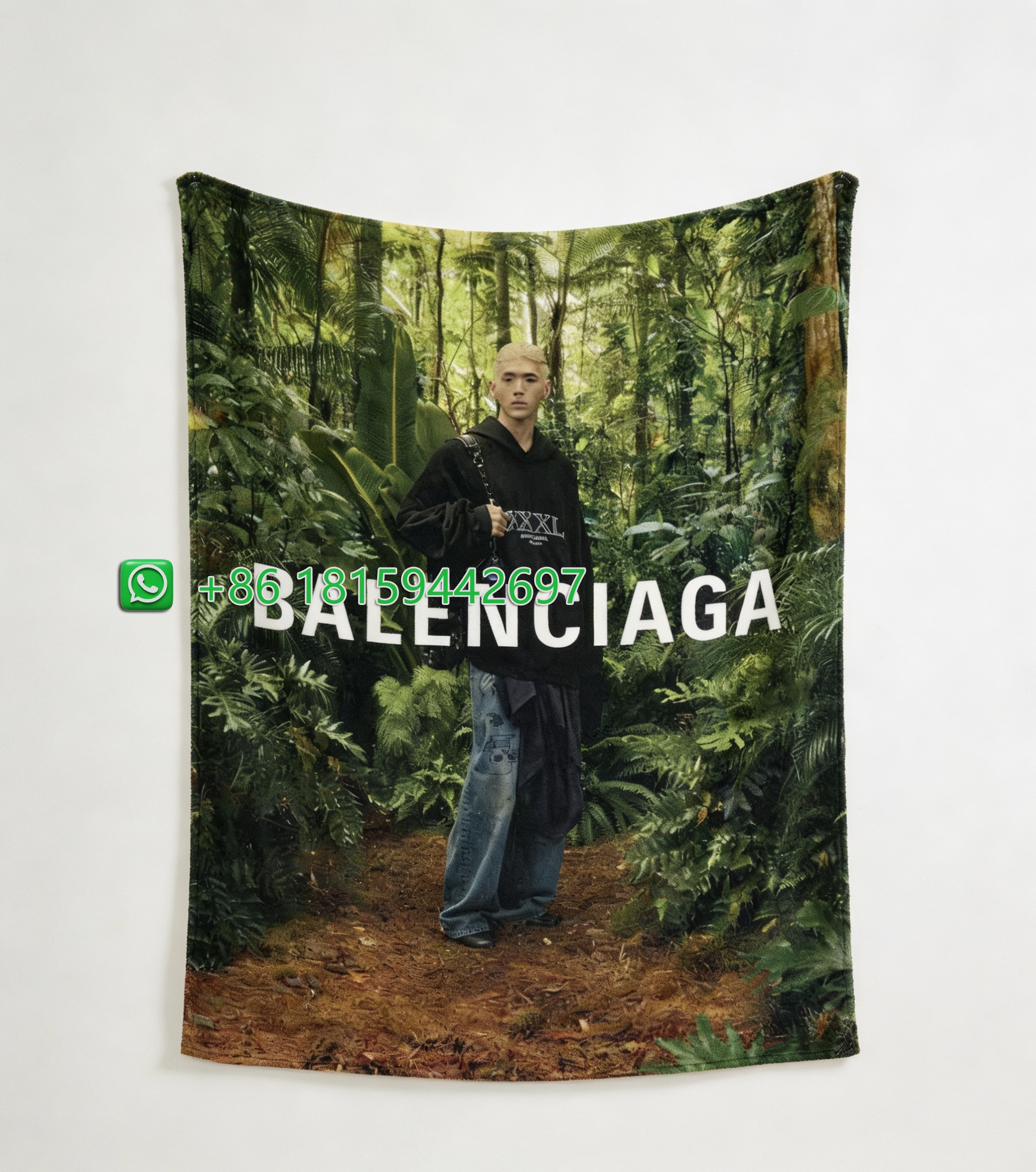 Balenciaga Throw Blankets
